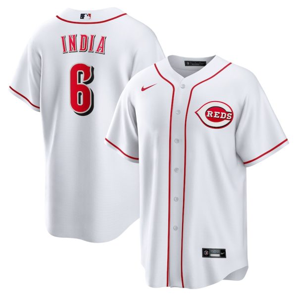 Jonathan India Cincinnati Reds Nike Replica Player Jersey – White –
