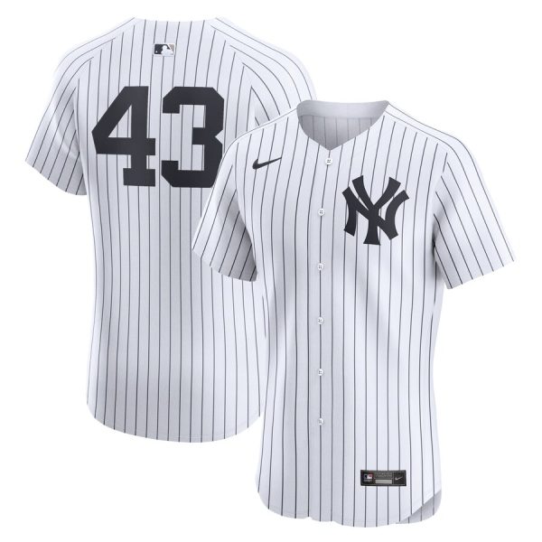 Jonathan Loáisiga New York Yankees Nike Home Elite Player Jersey – White –