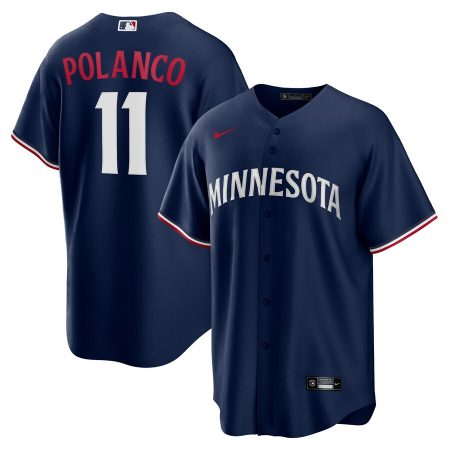 Jorge Polanco Minnesota Twins Nike Alternate Replica Player Jersey – Navy –