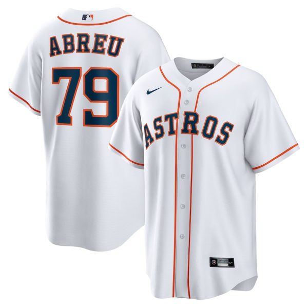 Jose Abreu Houston Astros Nike Home Replica Player Jersey – White –