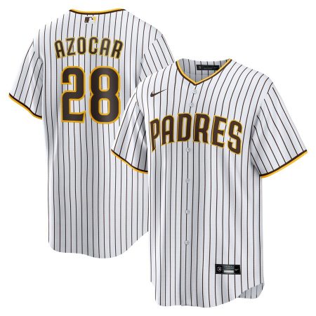 José Azocar San Diego Padres Nike Home  Replica Player Jersey – White –
