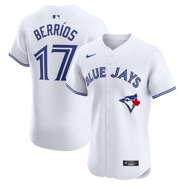 Jose Berrios Toronto Blue Jays Nike Home Elite Player Jersey – White –