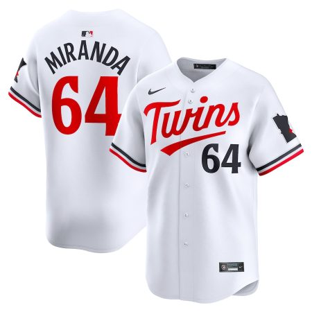Jose Miranda Minnesota Twins Nike Home Limited Player Jersey – White –