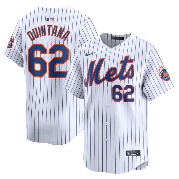 Jose Quintana New York Mets Nike Home Limited Player Jersey – White –