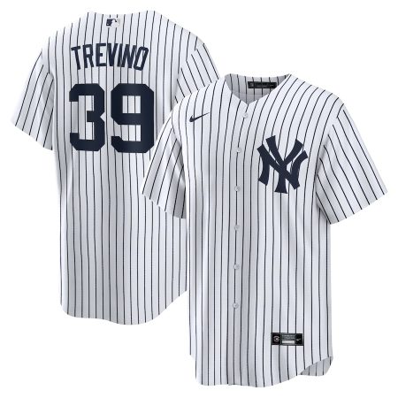 Jose Trevino New York Yankees Nike Home  Replica Player Jersey – White –