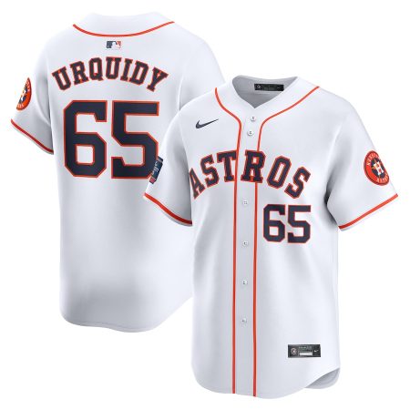 Jose Urquidy Houston Astros Nike 2024 MLB World Tour Mexico City Series Home Limited Player Jersey – White –