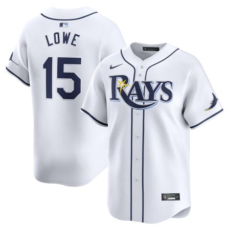 Josh Lowe Tampa Bay Rays Nike Home Limited Player Jersey – White –