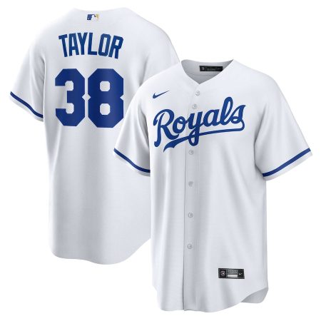 Josh Taylor Kansas City Royals Nike Home Replica Player Jersey – White –