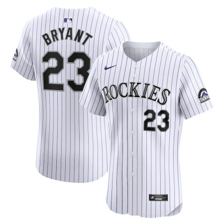 Kris Bryant Colorado Rockies Nike Home Elite Jersey – White –