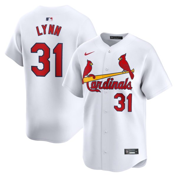 Lance Lynn St. Louis Cardinals Nike Home Limited Player Jersey – White –