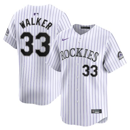 Larry Walker Colorado Rockies Nike Home Limited Player Jersey – White –