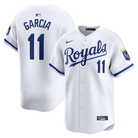 Maikel Garcia Kansas City Royals Nike Home Limited Player Jersey – White –