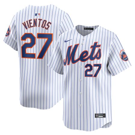 Mark Vientos New York Mets Nike Home Limited Player Jersey – White –