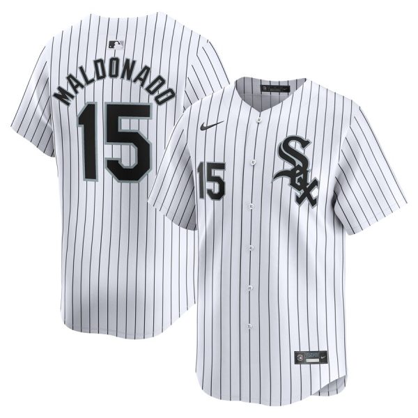 Martín Maldonado Chicago White Sox Nike Home Limited Player Jersey – White –