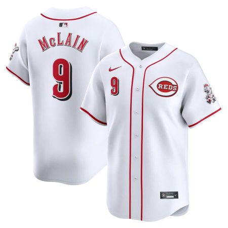 Matt McLain Cincinnati Reds Nike Home Limited Player Jersey – White –