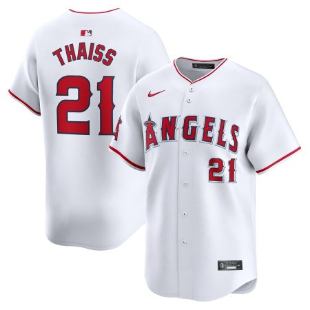 Matt Thaiss Los Angeles Angels Nike Home Limited Player Jersey – White –