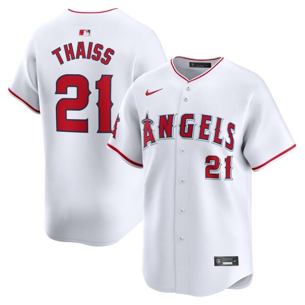 Matt Thaiss Los Angeles Angels Nike Home Limited Player Jersey – White –