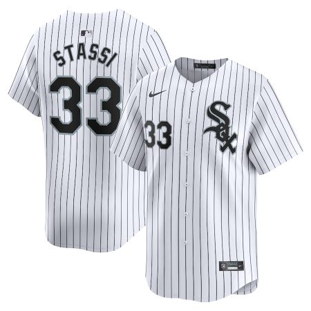Max Stassi Chicago White Sox Nike Home Limited Player Jersey – White –