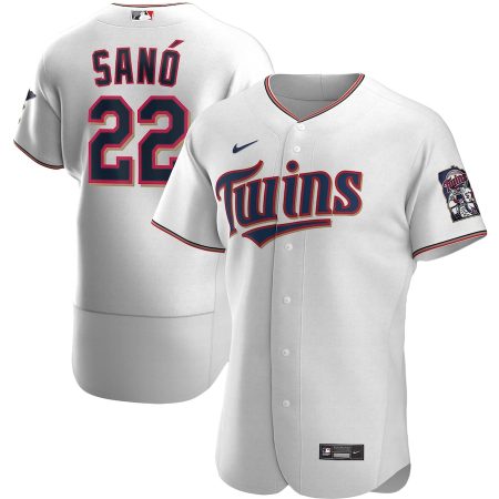 Miguel Sano Minnesota Twins Nike Home Player Jersey – White –