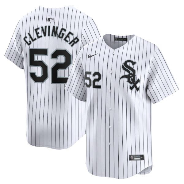 Mike Clevinger Chicago White Sox Nike Home Limited Player Jersey – White –