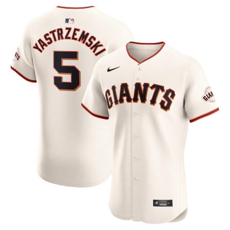 Mike Yastrzemski San Francisco Giants Nike Home Elite Player Jersey – Cream –