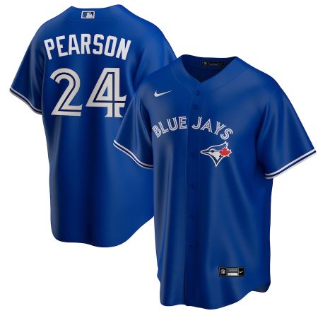 Nate Pearson Toronto Blue Jays Nike Replica Player Name Jersey – Royal –