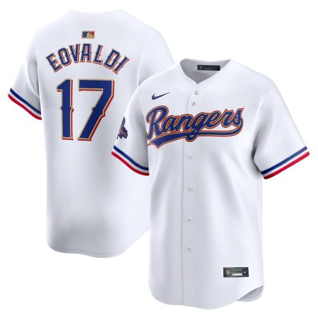Nathan Eovaldi Texas Rangers Nike 2024 Gold Collection Limited Player Jersey – White –