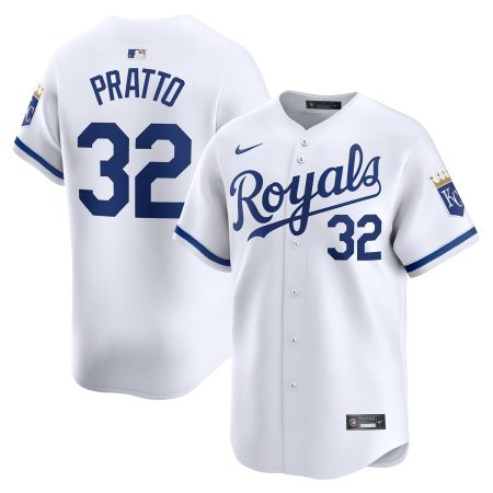 Nick Pratto Kansas City Royals Nike Home Limited Player Jersey – White –