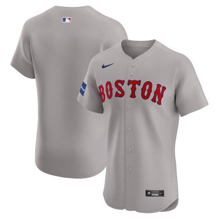 Boston Red Sox Nike Road Elite Patch Jersey – No Color –