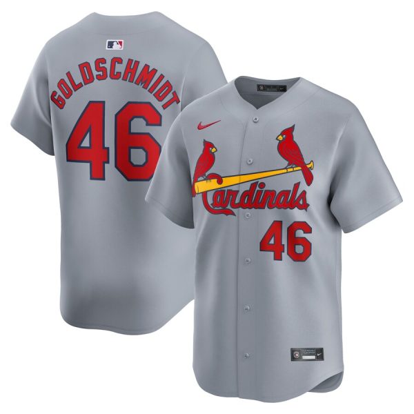 Paul Goldschmidt St. Louis Cardinals Nike Away Limited Player Jersey – Gray –