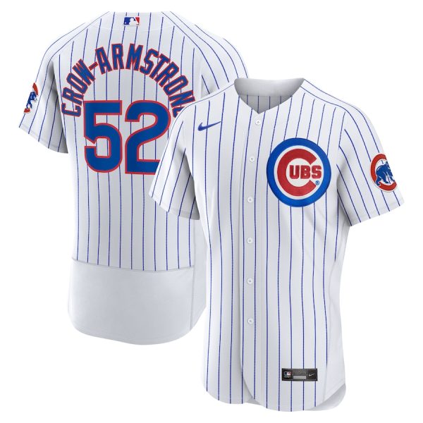 Pete Crow-Armstrong Chicago Cubs Nike Home Player Jersey – White –