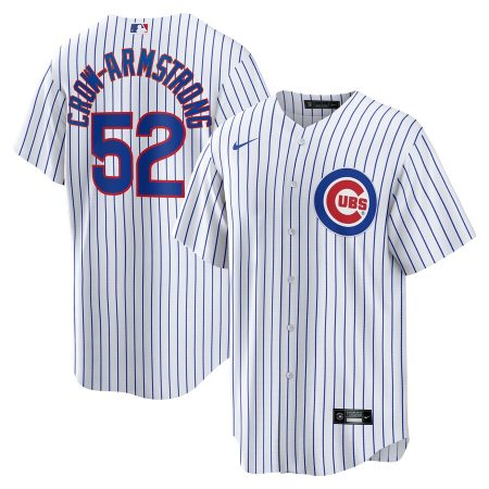 Pete Crow-Armstrong Chicago Cubs Nike Home Replica Player Jersey – White –