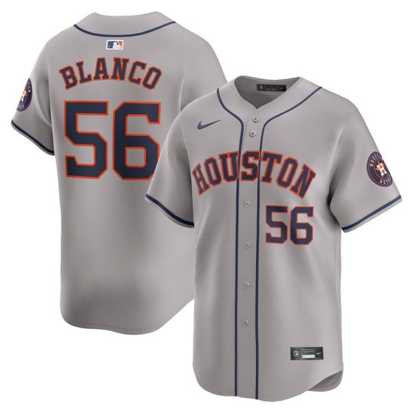 Ronel Blanco Houston Astros Nike Away Limited Player Jersey – Gray –