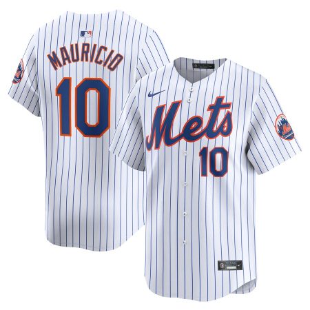 Ronny Mauricio New York Mets Nike Home Limited Player Jersey – White –