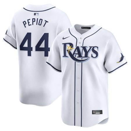 Ryan Pepiot Tampa Bay Rays Nike Home Limited Player Jersey – White –