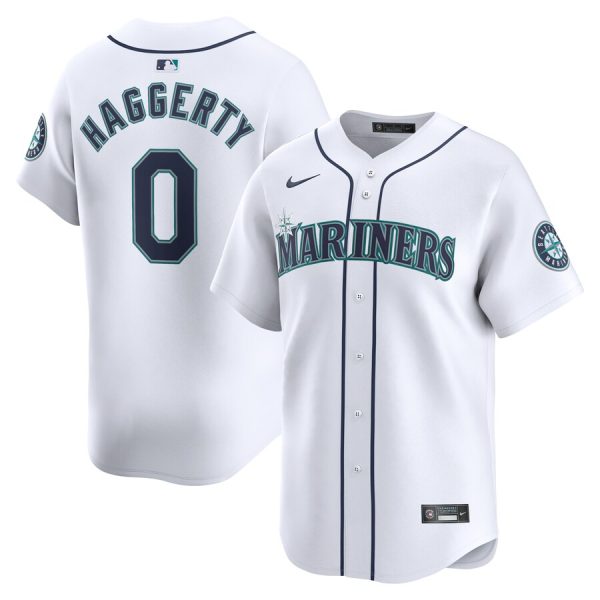 Sam Haggerty Seattle Mariners Nike Home Limited Player Jersey – White –