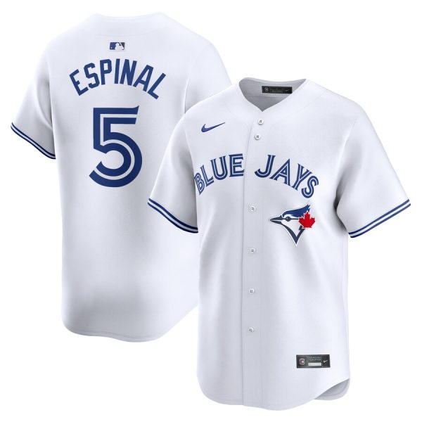 Santiago Espinal Toronto Blue Jays Nike Home Limited Player Jersey – White –