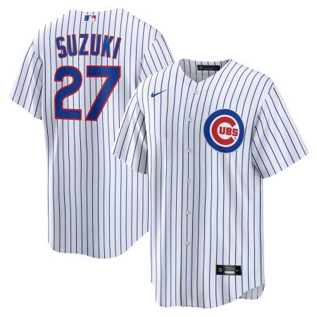 Seiya Suzuki Chicago Cubs Nike Home Replica Jersey – White –
