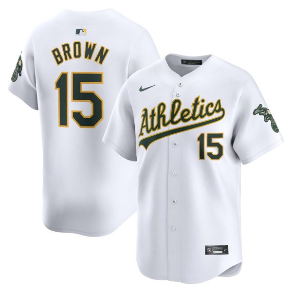 Seth Brown Oakland Athletics Nike Home Limited Player Jersey – White –