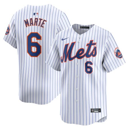 Starling Marte New York Mets Nike Home Limited Player Jersey – White –