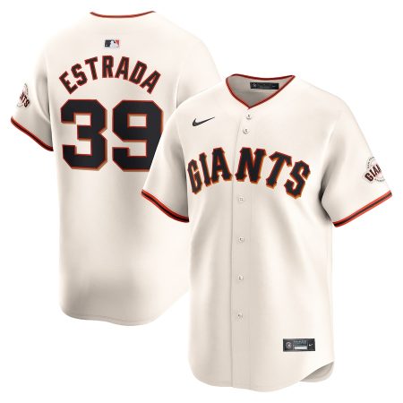 Thairo Estrada San Francisco Giants Nike Home Limited Player Jersey – Cream –