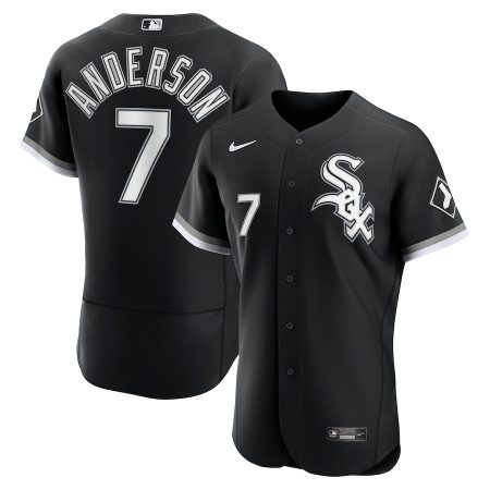 Tim Anderson Chicago White Sox Nike Alternate Player Jersey – Black –