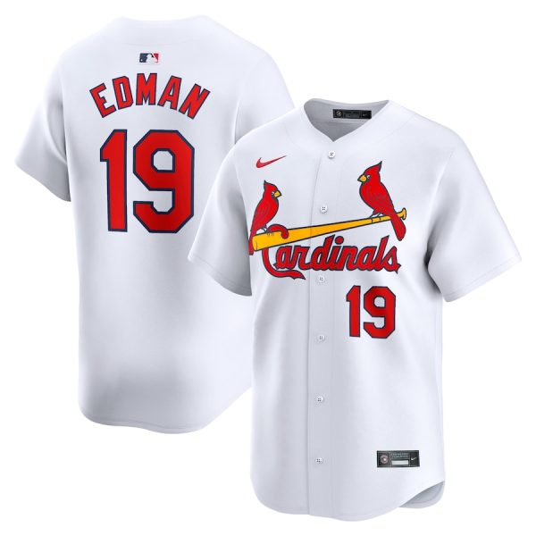 Tommy Edman St. Louis Cardinals Nike Home Limited Player Jersey – White –