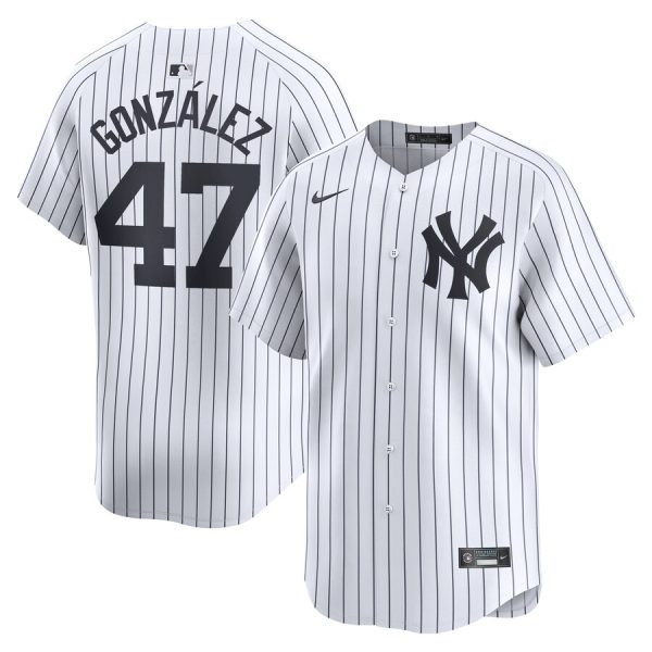Victor González New York Yankees Nike Home Limited Player Jersey – White –