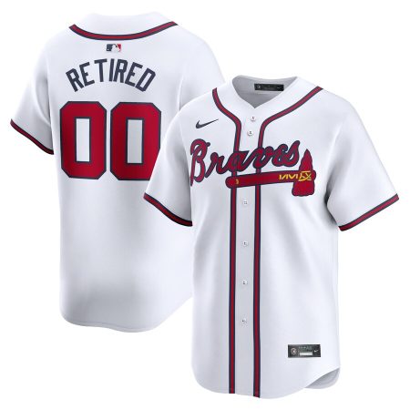 Atlanta Braves Nike Home Limited Pick-A-Player Retired Roster Jersey – White –
