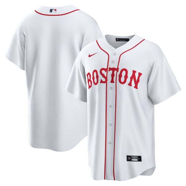 Boston Red Sox Nike Alternate Replica Team Jersey – White –