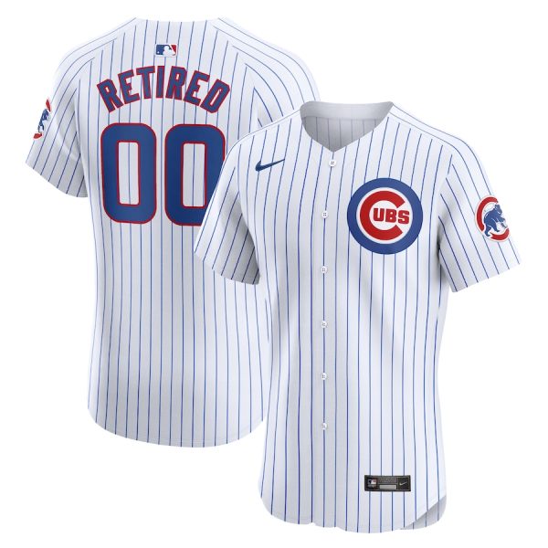 Chicago Cubs Nike Home Elite Pick-A-Player Retired Roster Jersey – White –