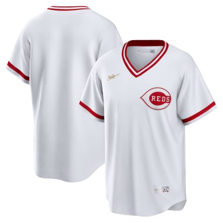 Cincinnati Reds Nike Home Cooperstown Collection Team Jersey – White –