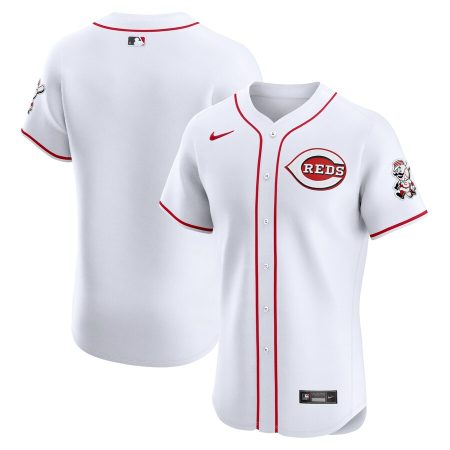 Cincinnati Reds Nike Home Elite Jersey – White –
