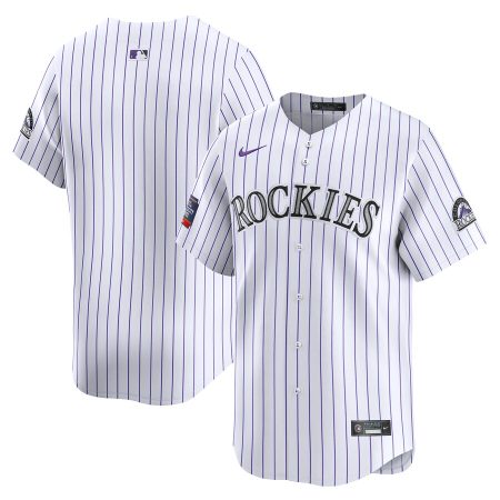 Colorado Rockies Nike 2024 MLB World Tour Mexico City Series Home Limited Jersey – White –